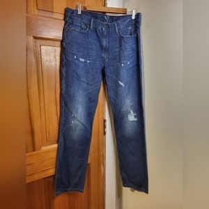 Levi's 511 Men's Distressed Slim Fit Jeans